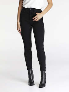 Lee High Licks Crop Primo Black