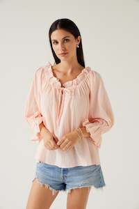 Tuesday Label Frill Top
