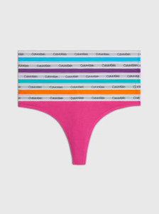 Underwear: Calvin Klein Thong 5 Pack