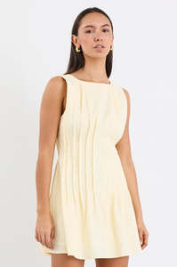 Stories Be Told Backstage Pintuck Dress