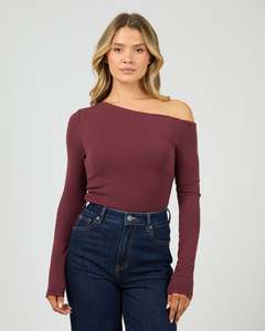 All About Eve Kylie Off Shoulder Top