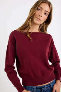 Ivy + Jack Incentive Boatneck Jumper