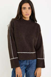 Stories Be Told Quest Contrast Detail Jumper