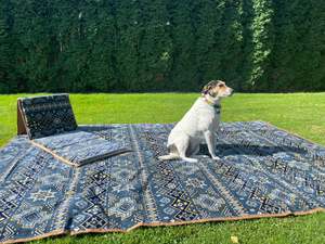Blues: LAYLA BLUE 2x3m OUTDOOR RUG