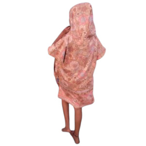 Toys Accessories: Childs Beach Poncho - Pink Peony