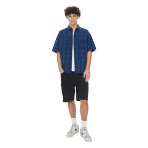 Mech Shirt - Blue Check