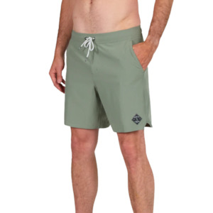 Sale In Menswear: Low Tide Elastic Boardshort - Vintage Military