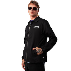 Sale In Menswear: Recycled Coach Jacket - Black