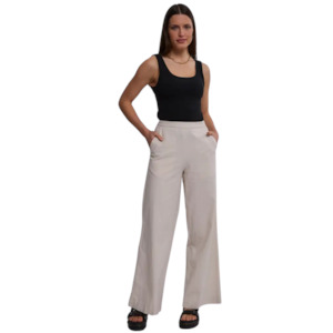 Under 100: Lin-In Staple Pants - Natural