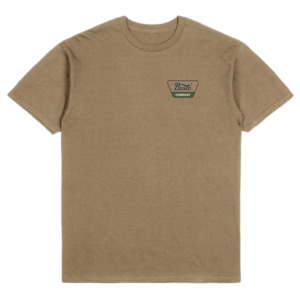 Menswear: Linwood S/S Standard T-Shirt - Tigers Eye/Navy/Olive