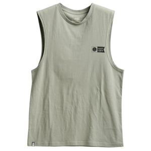Menswear: Tailgate Muscle Tank - Kelp Green