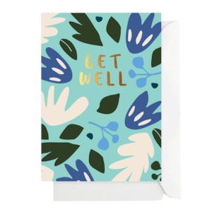Tropical Get Well Card
