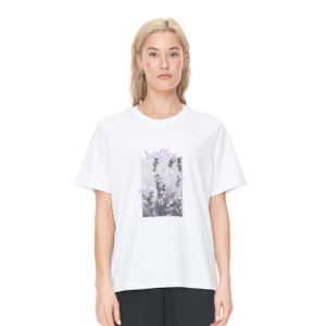 Classic Tee 170/Lavender - White