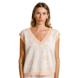 Sale In Womeswear: Rosie Vest - Milky Garden