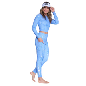 Sale In Womeswear: Find Refuge Legging - Bahama Blue
