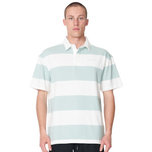 Optimist SS Grand Rugby - White/Sage