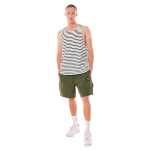 Oui Oui Hfr Singlet - Black/Chalk