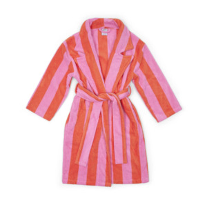 Bath: Robe - Sherbet Stripes