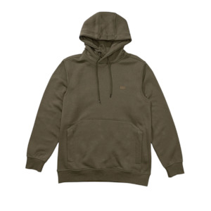 New Things Men: Long Range Tech Fleece Hood - Olive
