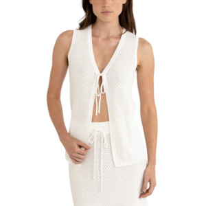 Jossie Longline Knit Vest
