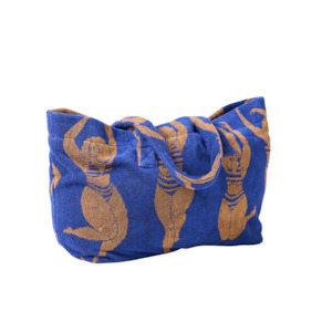 Beach Outdoors: Sun Kissed Terry Oversized Beach Bag One Size