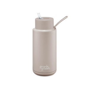 Kitchen: Frank Green Colour Changing Ultralite Bottle - Moon Dust Flip Straw Lid 1 Litre