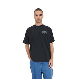Menswear: Block Tee 220/Attain - Bassalt