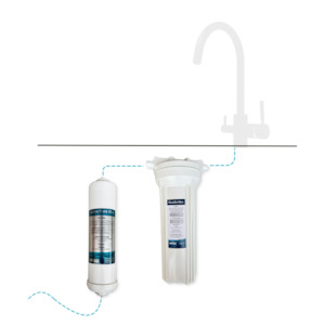 Under Bench: Fluoride-Free Filter System