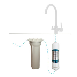 Under Bench: NITRATE X - Filter System