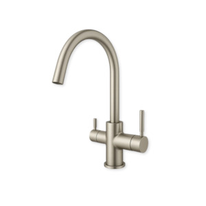 Integrated Tap Gooseneck - Brushed Nickle
