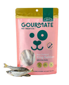 Gourmate - New Zealand King Salmon Smolt 40g (Suitable for Cats and Dogs)