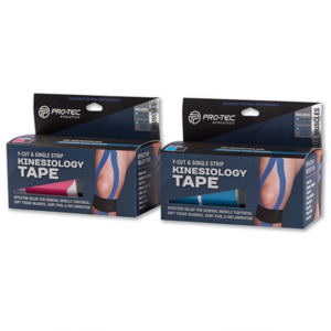 Accessories: Pro-Tec Kinesiology Tape Pre-Cut 20 Pack