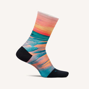 New: Feetures Elite Light Cushion Mini Crew - Limited Edition - Landscape Collection