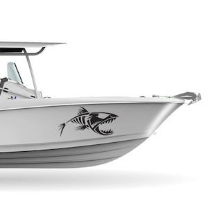Boat Sticker - Fish - Vinyl Stickers - iProduction