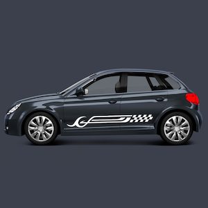 Vehicle Decal - Racing Fag 101 - iProduction