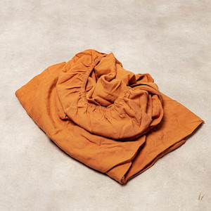 Spice Kissed Linen Fitted Sheet