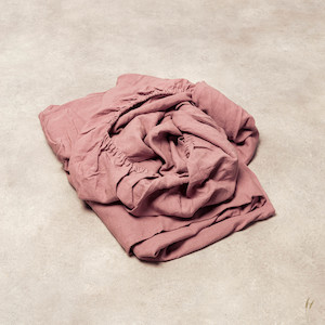 Lavender Fields Linen Fitted Sheet