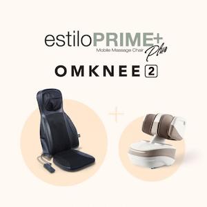 Portable Back & iFoot Foot Massager Combo Irelax NZ