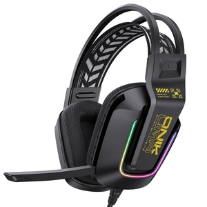 ONIKUMA X13 RGB Colorful Lighting Wired Gaming Headset with Microphone, X13