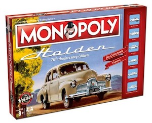 Comb: Holden Heritage Monopoly Board Game - FREE SHIPPING (OUT OF STOCK)