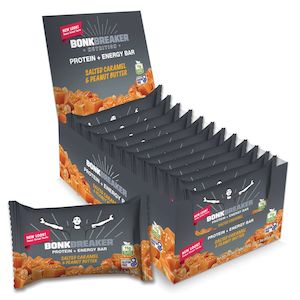 Accessory_Nutrition: Bonk Breaker Salted Caramel & Peanut Butter Protein + Energy Bars