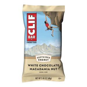 Nutrition: Clif Bar Energy Bar-White Choclate Macadamia Nut