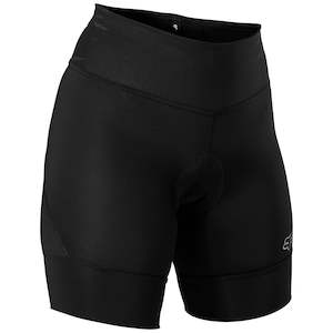 Pants: FOX WOMENS TECBASE LITE LINER SHORTS [BLACK]
