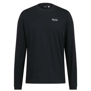 Clearance Rapha: Rapha - Men's Logo LS T-Shirt - Organic Cotton - LEGACY