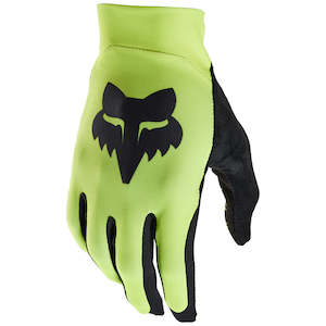 Clearance Gloves: FOX FLEXAIR GLOVES LUNAR [BLACK/YELLOW]