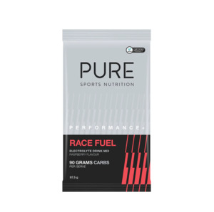 Nutrition: Pure Performance+ Race Fuel Sachet Raspberry 98g Single