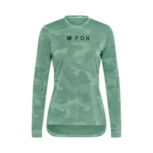 Fox Ranger Womens LS Jersey Tru Dri Pine Green