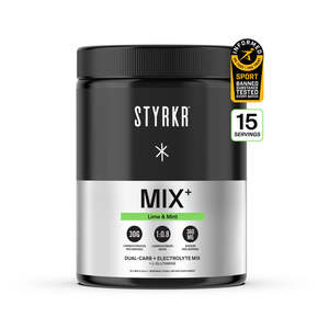 Nutrition: Styrkr Energy Drink Mix+ Lemon & Mint Dual Carb 537g