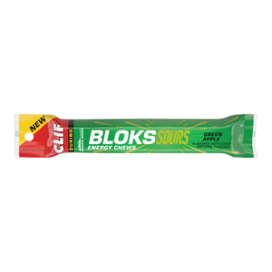 Clif Bloks Energy Chews Sour Green Apple