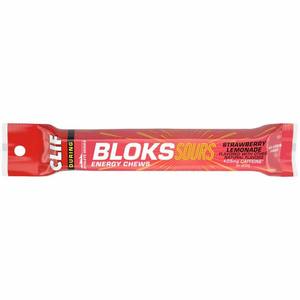 Clif Bloks Energy Chews Sour Strawberry Lemonade